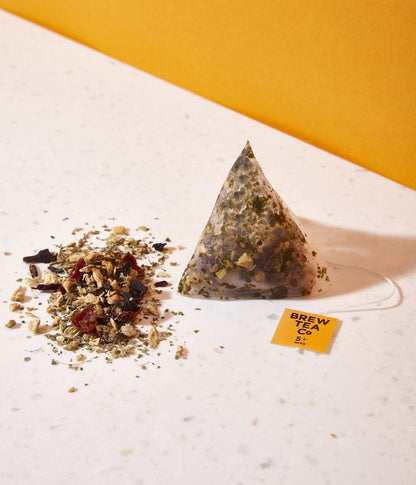 Brew Tea Lemon & Ginger 15 Proper Teabags - add to your gift box at Out of the Box Gifts