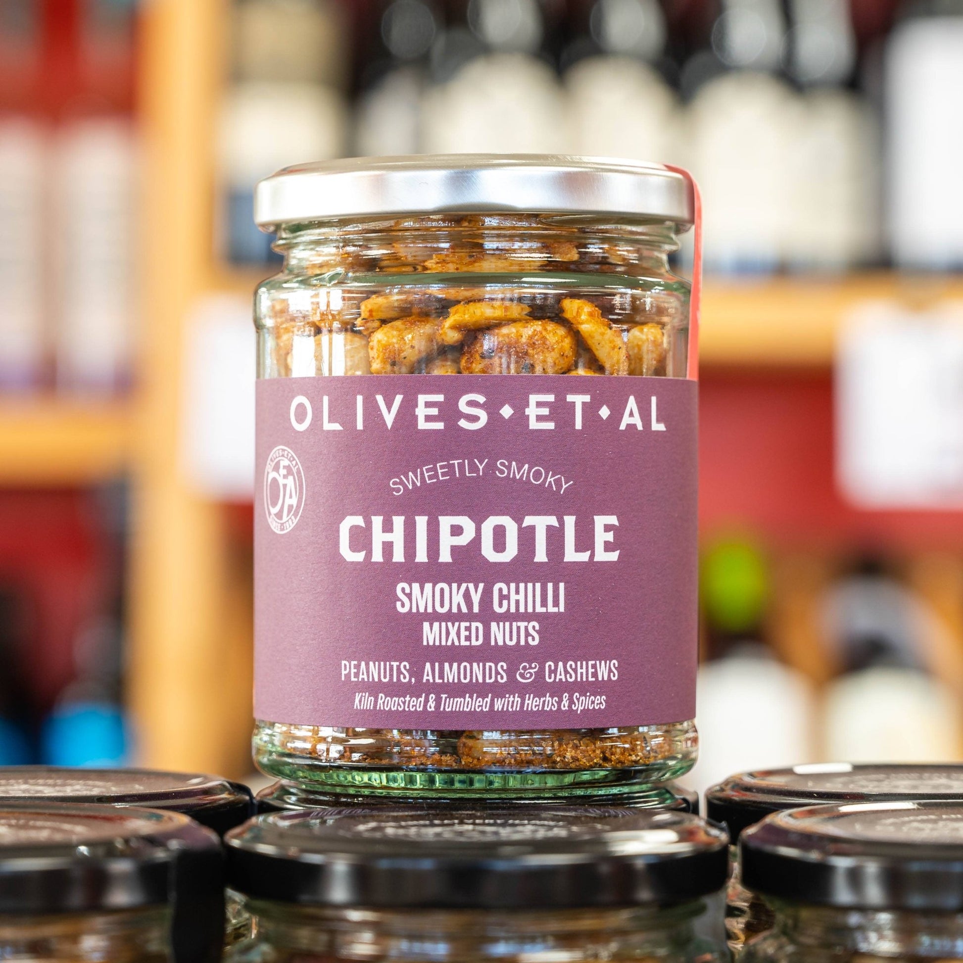 Chipotle Smoky Chilli Nuts - add to your gift box at Out of the Box Gifts