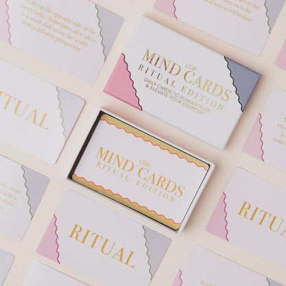 Mind Cards: Ritual Edition | Self Care, Ritual Aid, Wellness