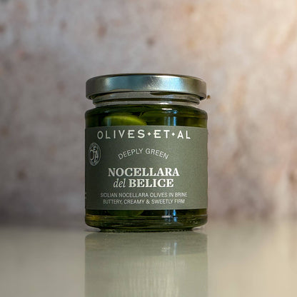 Nocellara del Belice Olives - add to your gift box at Out of the Box Gifts