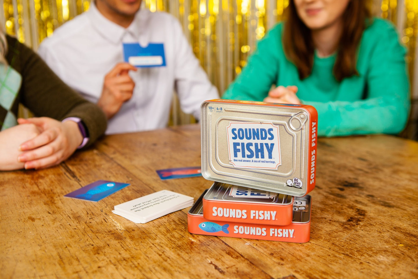 Sounds Fishy Travel Game (Age 10+) - add to your gift box at Out of the Box Gifts