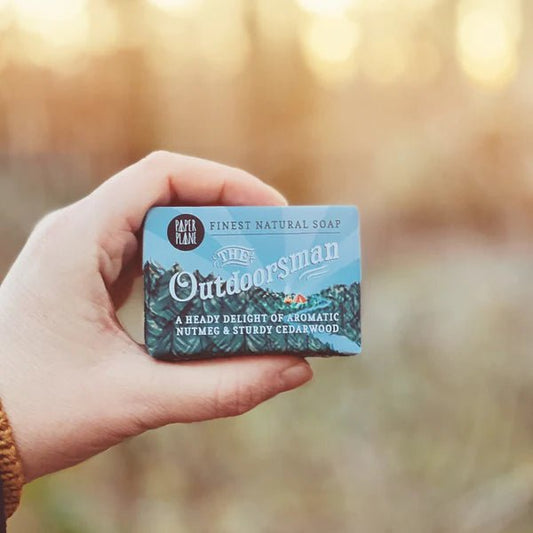 The Outdoorsman Natural Plant - based Soap - add to your gift box at Out of the Box Gifts