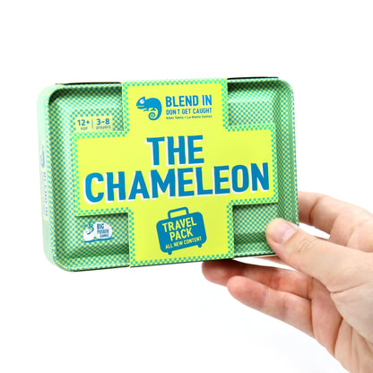 The Chameleon Travel Game (For ages 12+) - add to your gift box at Out of the Box Gifts