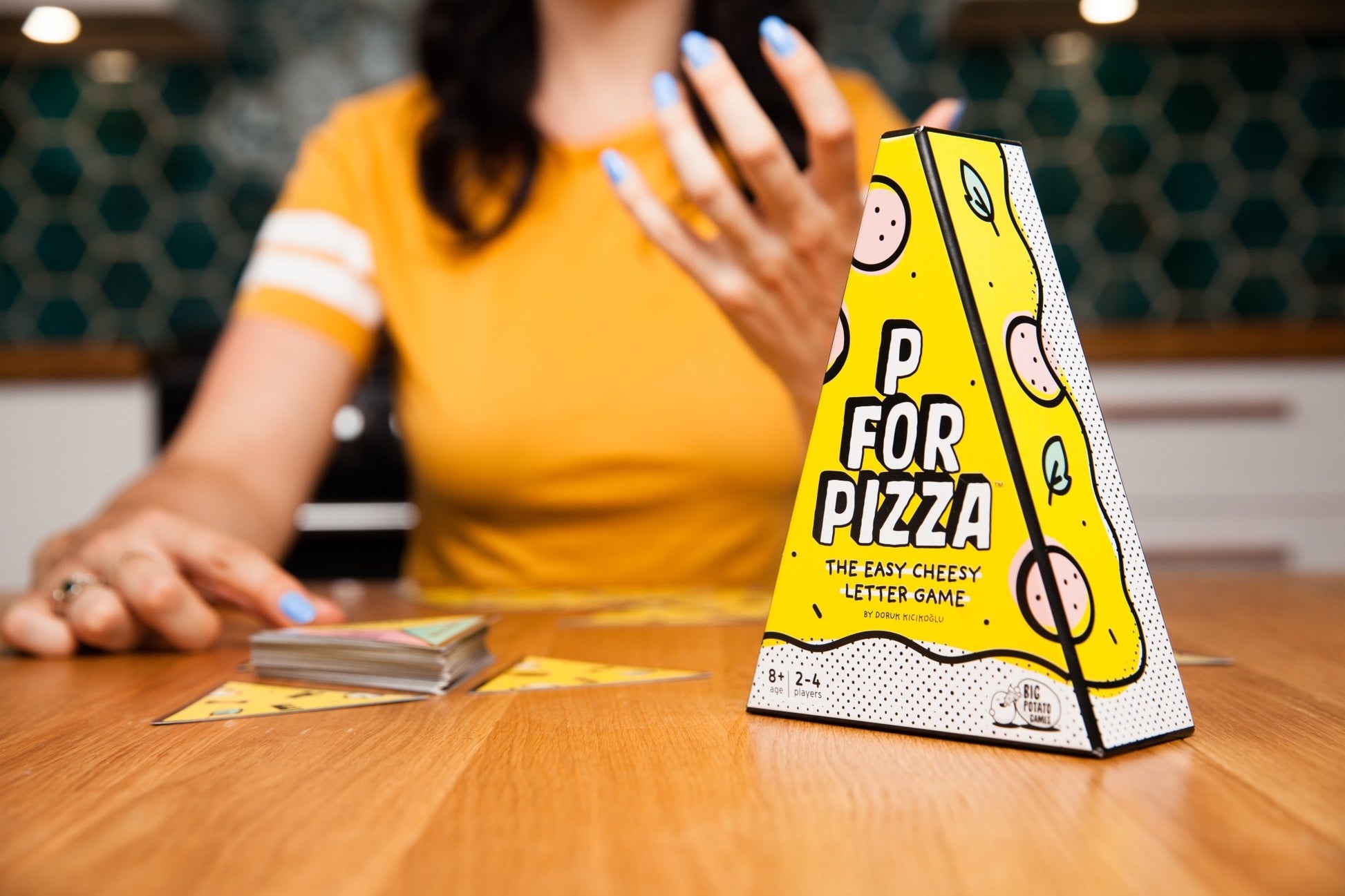 P is for Pizza - add to your gift box at Out of the Box Gifts