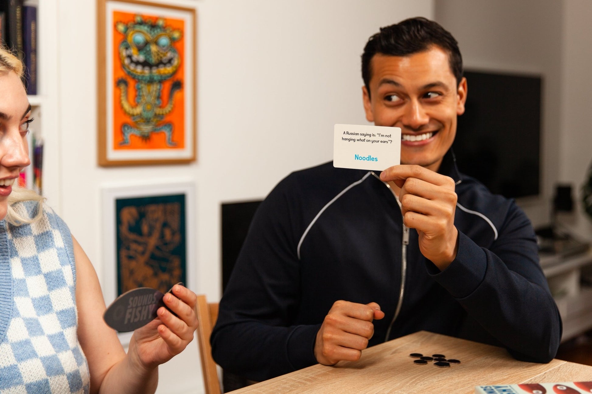 Sounds Fishy Travel Game (Age 10+) - add to your gift box at Out of the Box Gifts