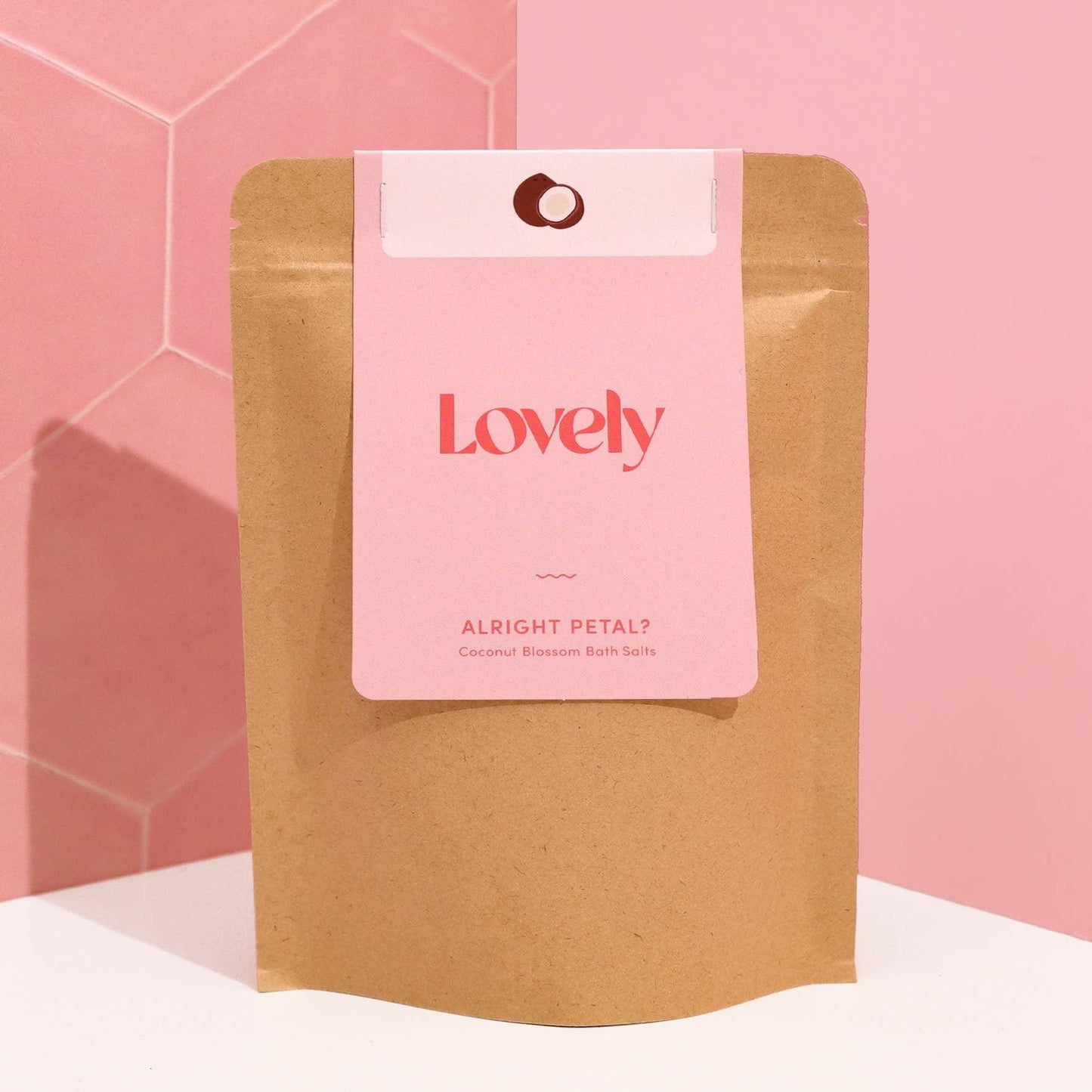 Alright Petal? - Coconut Blossom Bath Salts - add to your gift box at Out of the Box Gifts