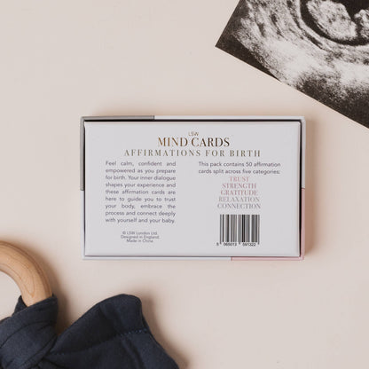 Mind Cards: Affirmations for Birth | Pregnancy Support