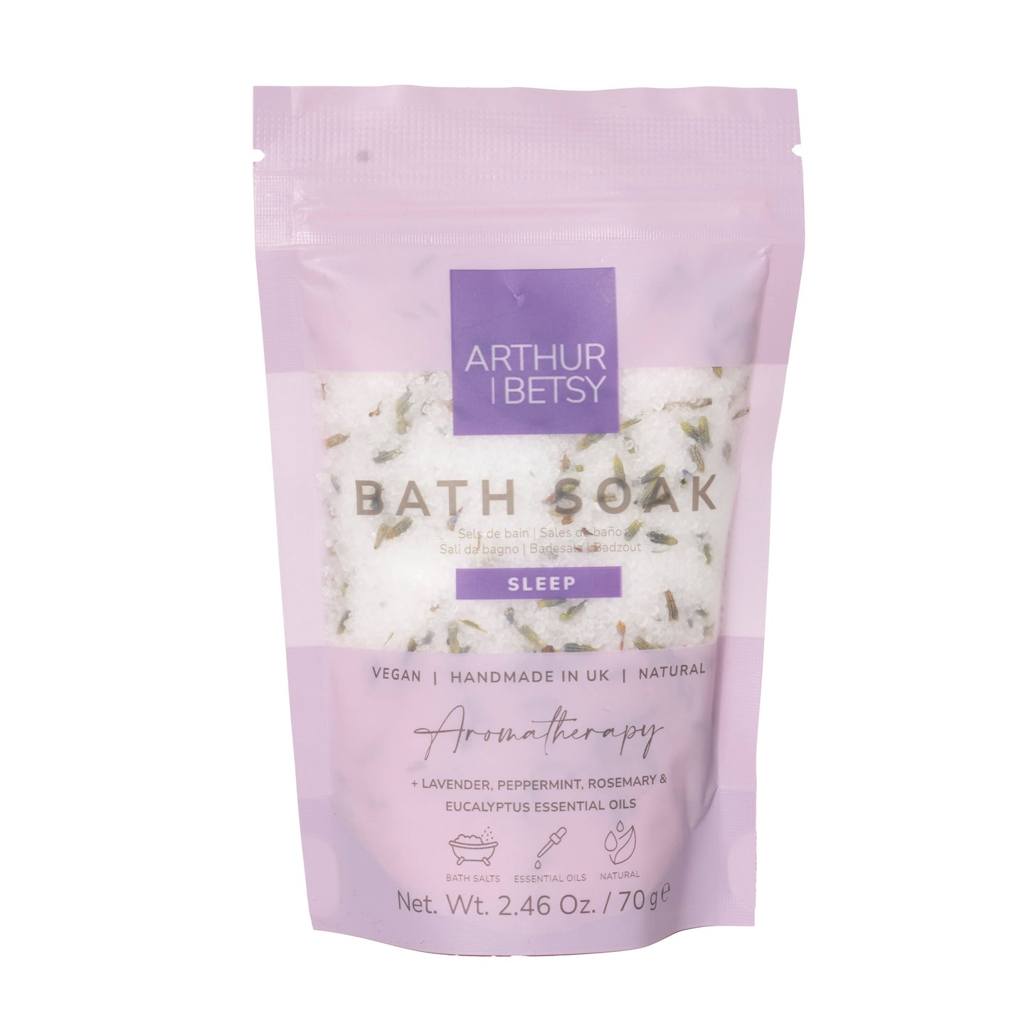 Aromatherapy Bath soak pouch Bath salts: Restore