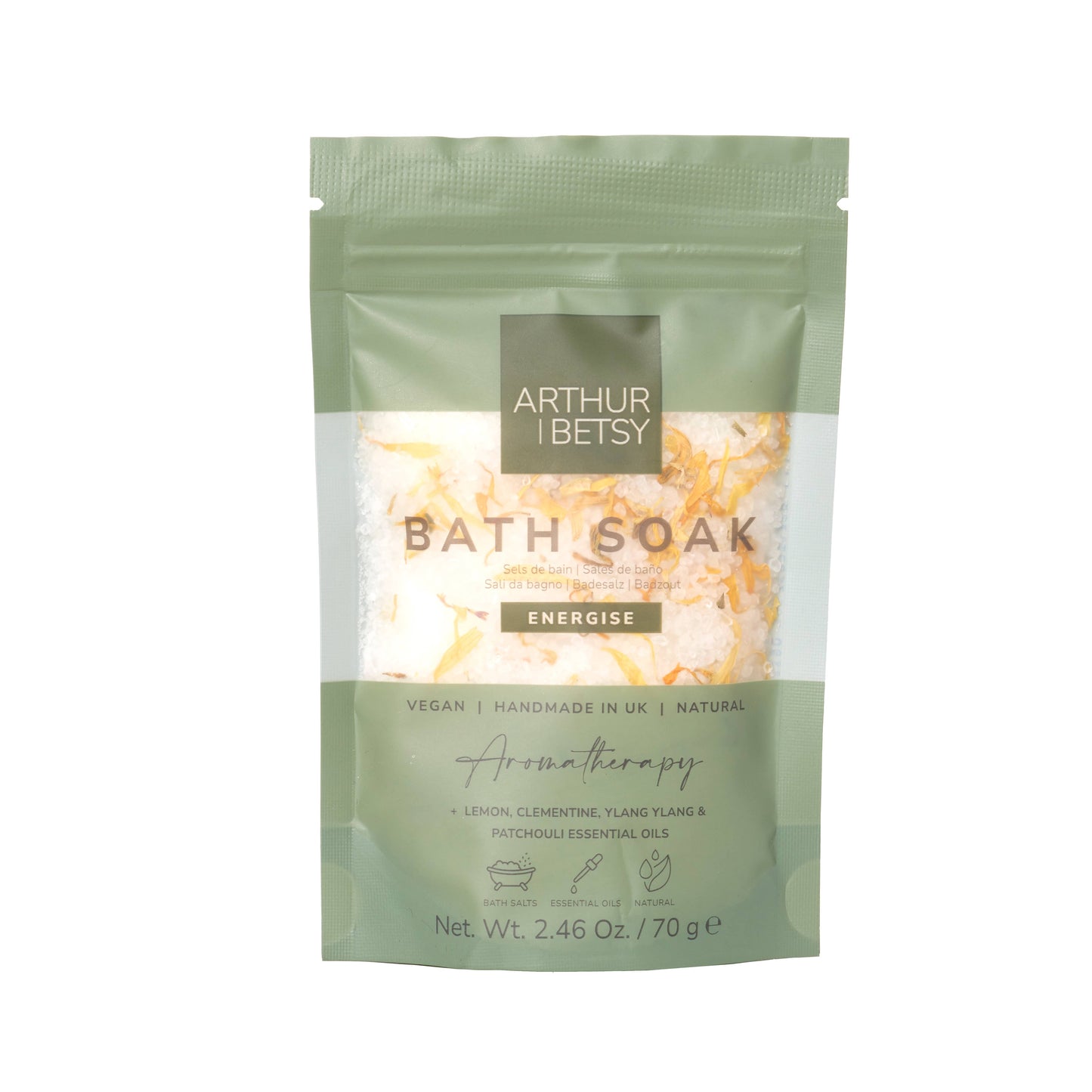 Aromatherapy Bath soak pouch Bath salts: Restore