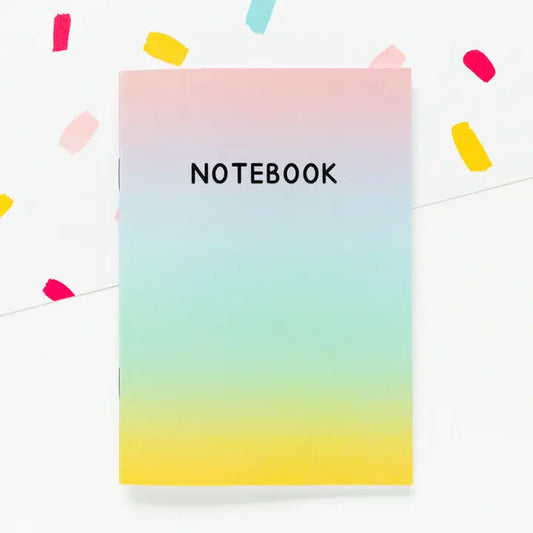 Rainbow Ombre Pocket Notebook