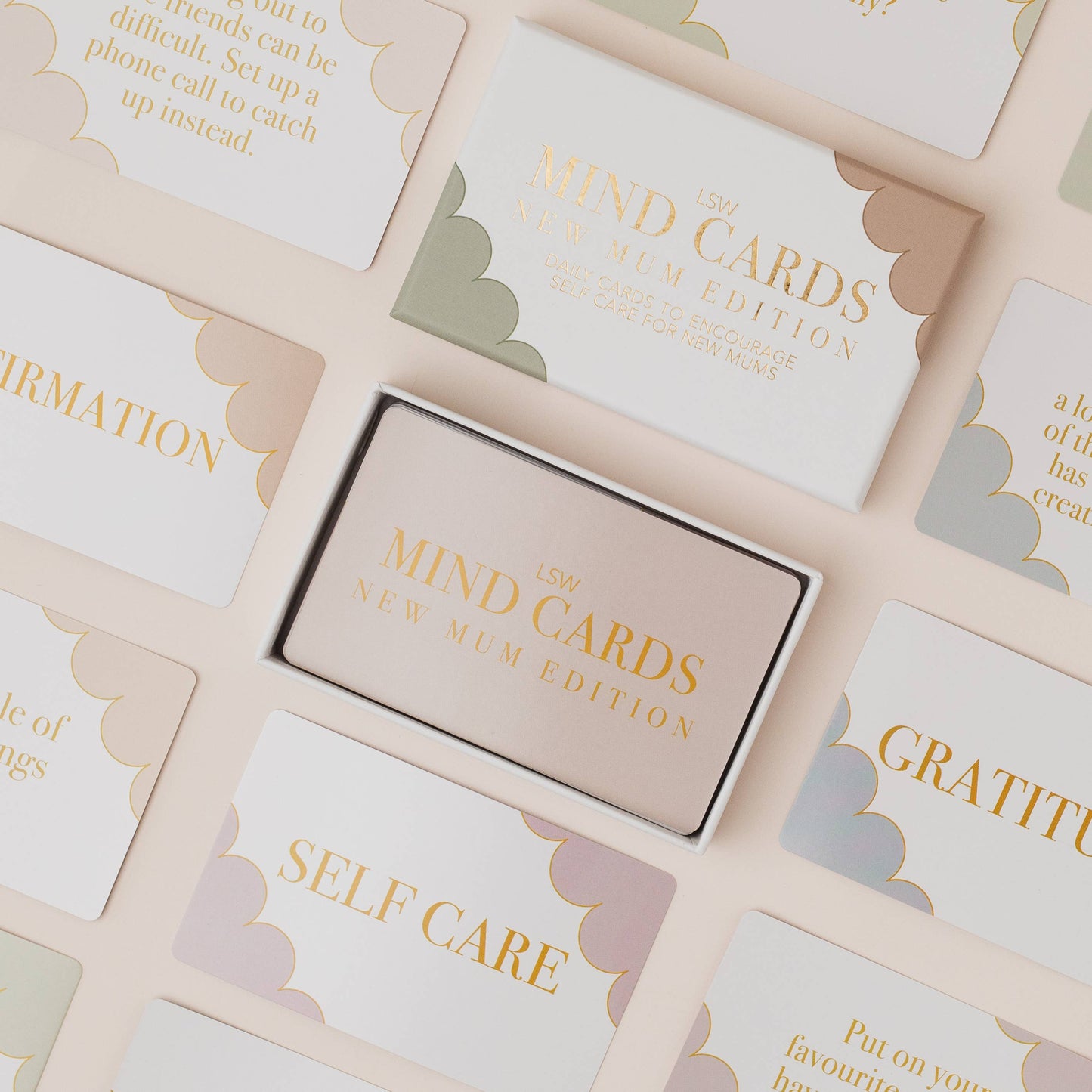 Mind Cards: New Mum Edition | Self care gift for new moms