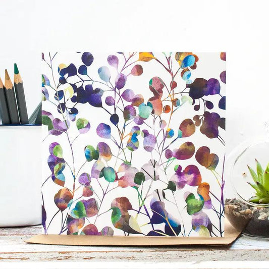 Botanical Greetings Card - add to your gift box at Out of the Box Gifts