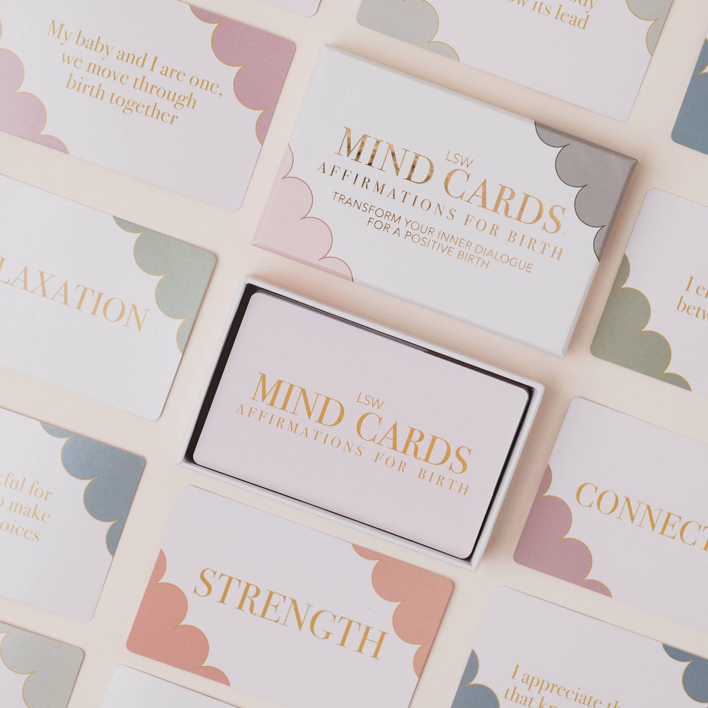 Mind Cards: Affirmations for Birth | Pregnancy Support