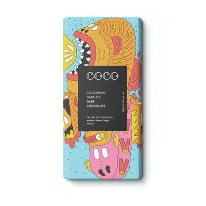 Colombian Dark Chocolate Bar 61% - add to your gift box at Out of the Box Gifts
