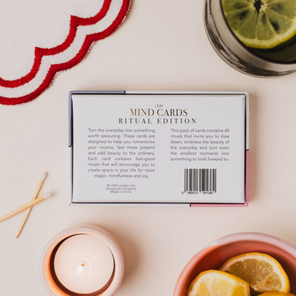 Mind Cards: Ritual Edition | Self Care, Ritual Aid, Wellness