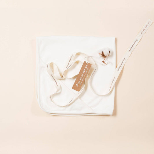 Natural Hooded Baby Blanket - add to your gift box at Out of the Box Gifts