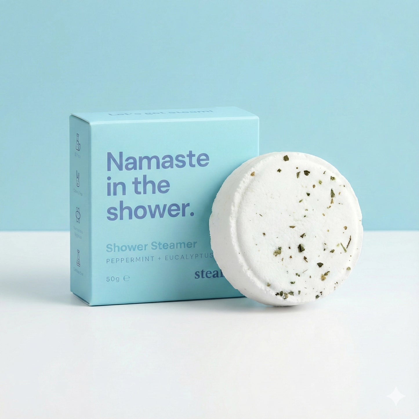 Namaste in the Shower Steamer