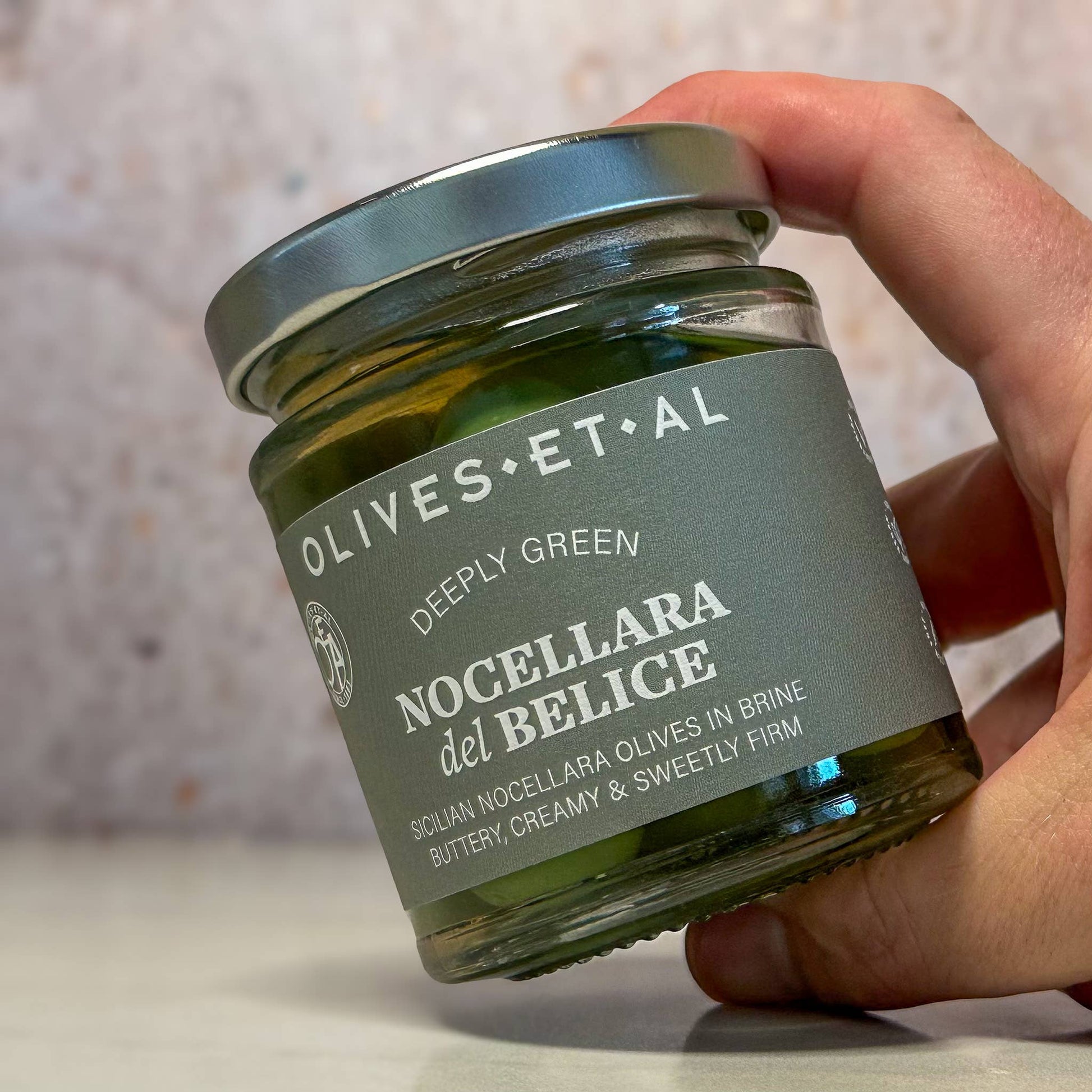 Nocellara del Belice Olives - add to your gift box at Out of the Box Gifts