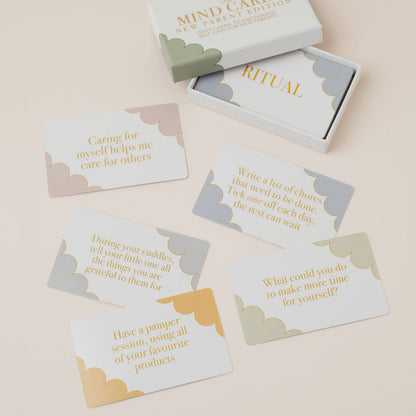 Mind Cards: New Parent Edition | Self care for Mum & Dad