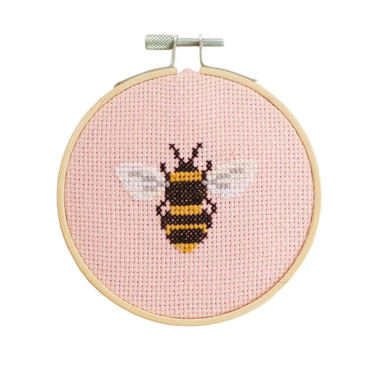 Bee Cross Stitch Kit - Buy at Out of the Box Gifts