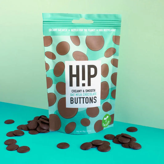 HIP Oat M*lk Chocolate Buttons Buy At Out of the Box Gifts