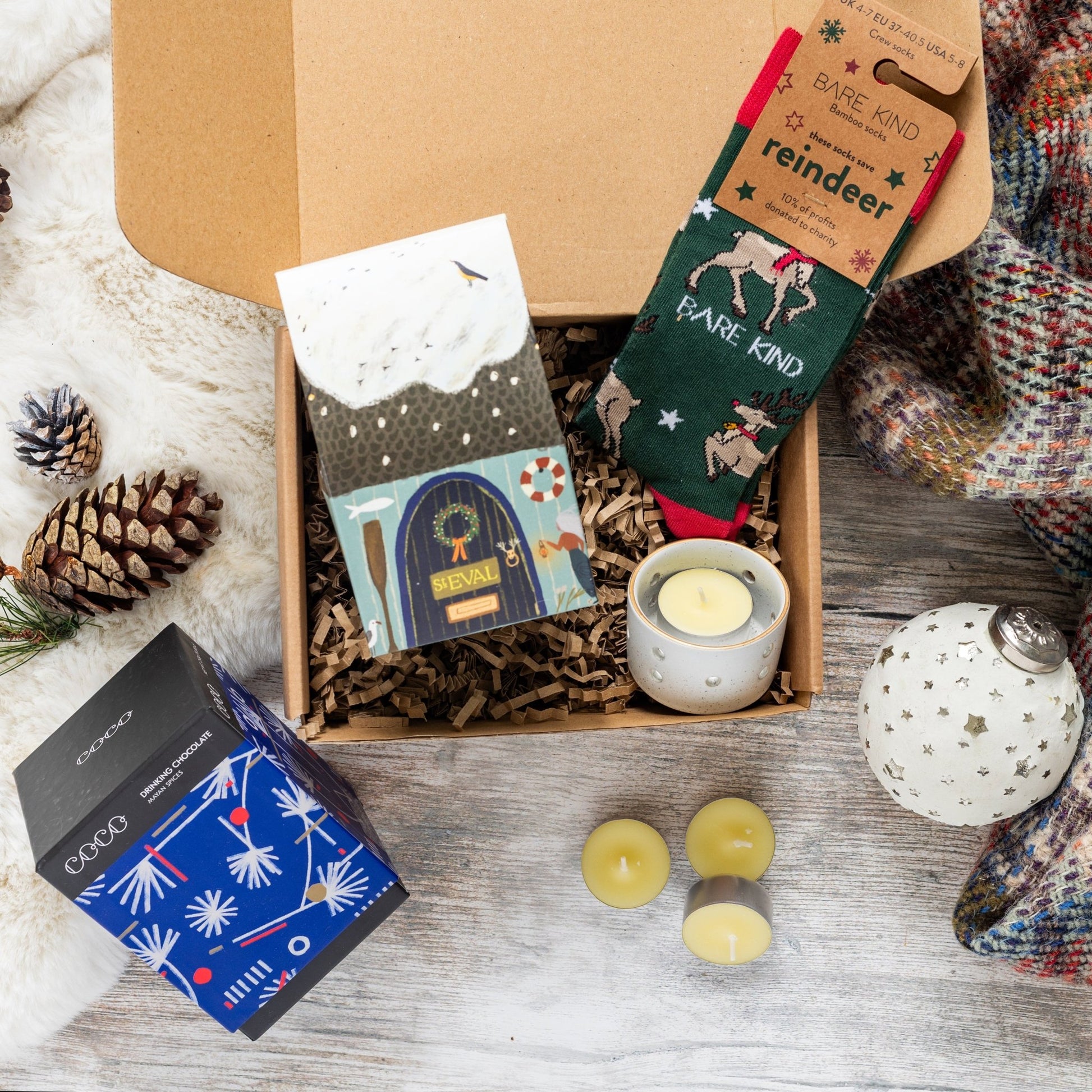 Good Tidings Box - B Corp Gift Box - add to your gift box at Out of the Box Gifts
