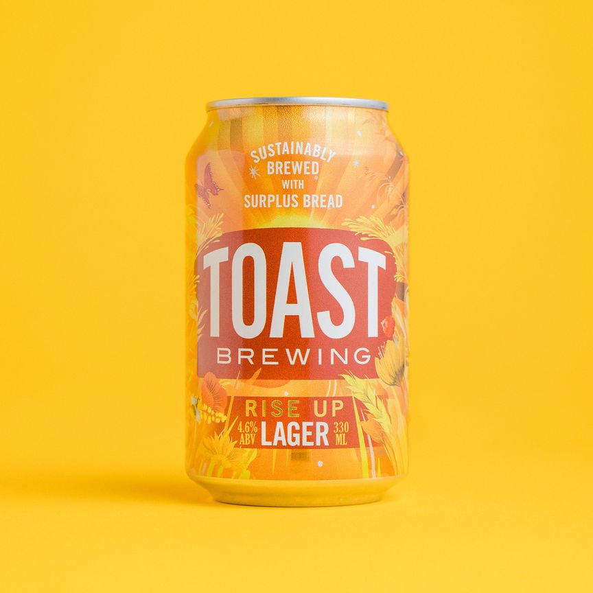Toast Rise Up Lager - add to your gift box at Out of the Box Gifts