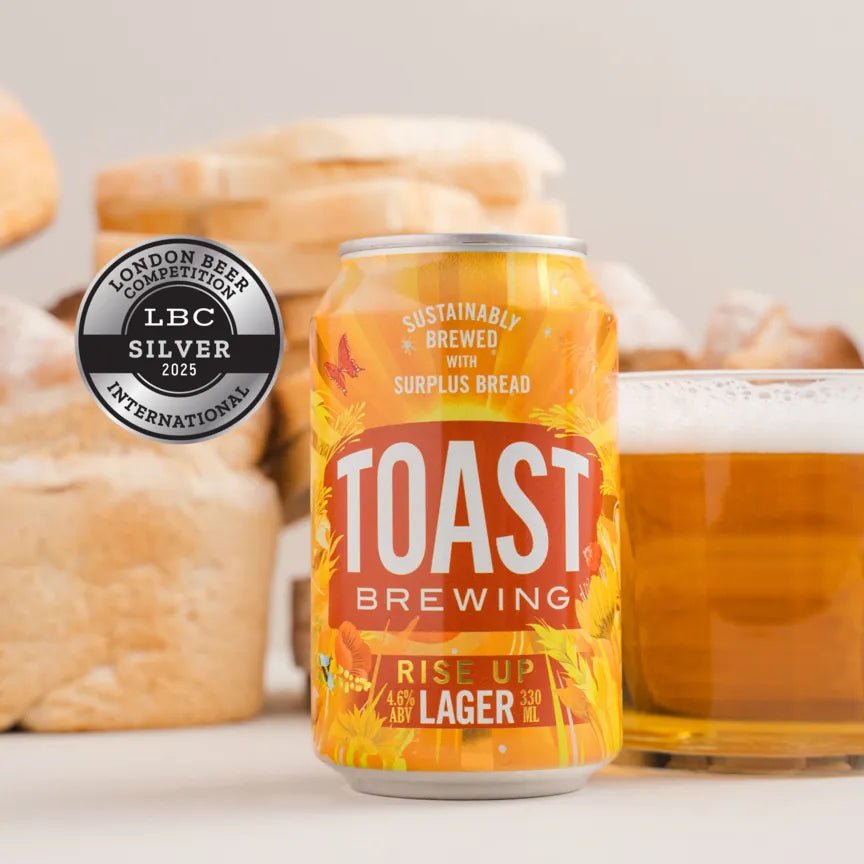 Toast Rise Up Lager - add to your gift box at Out of the Box Gifts