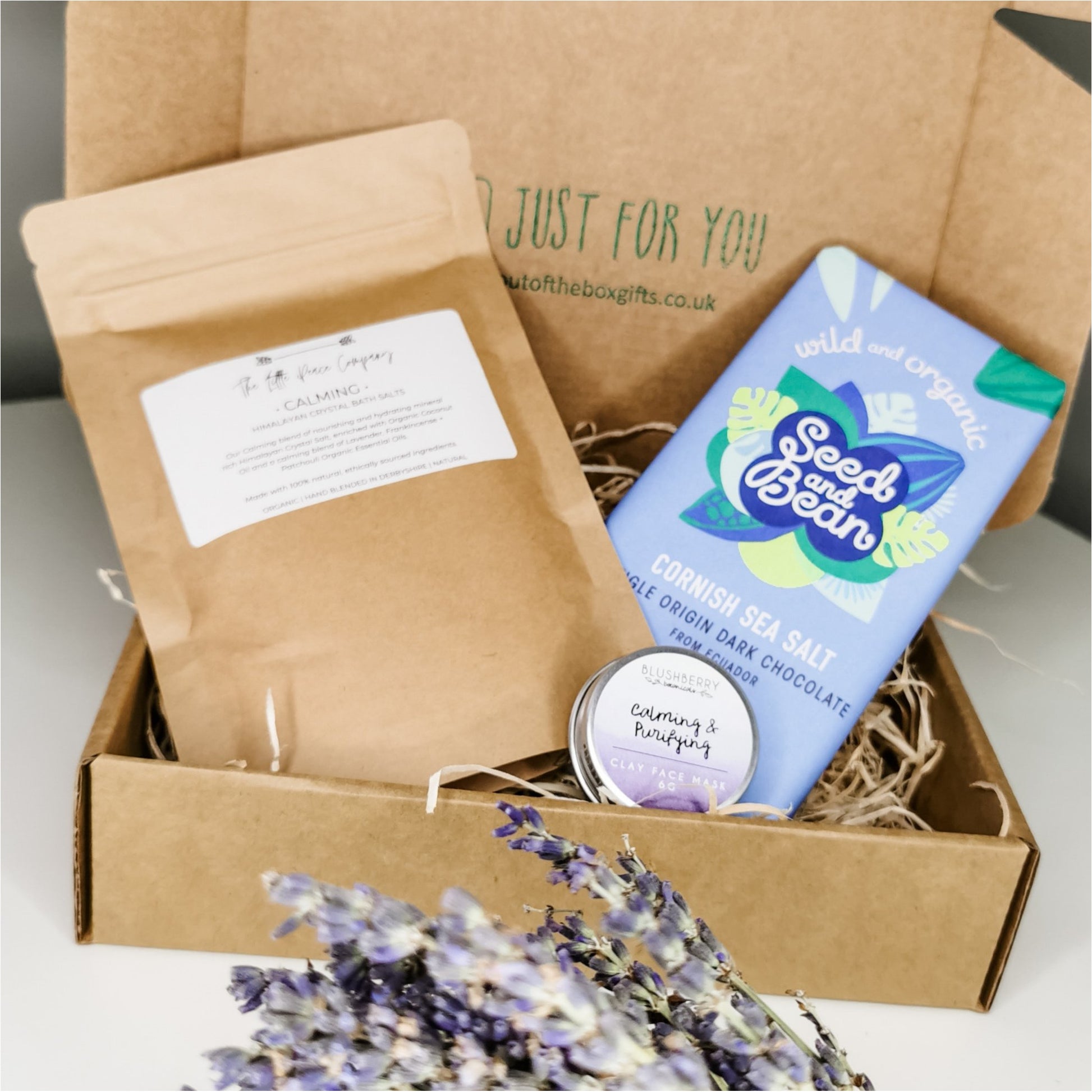 Peaceful Bath Gift Box Buy at Out of the Box Gifts