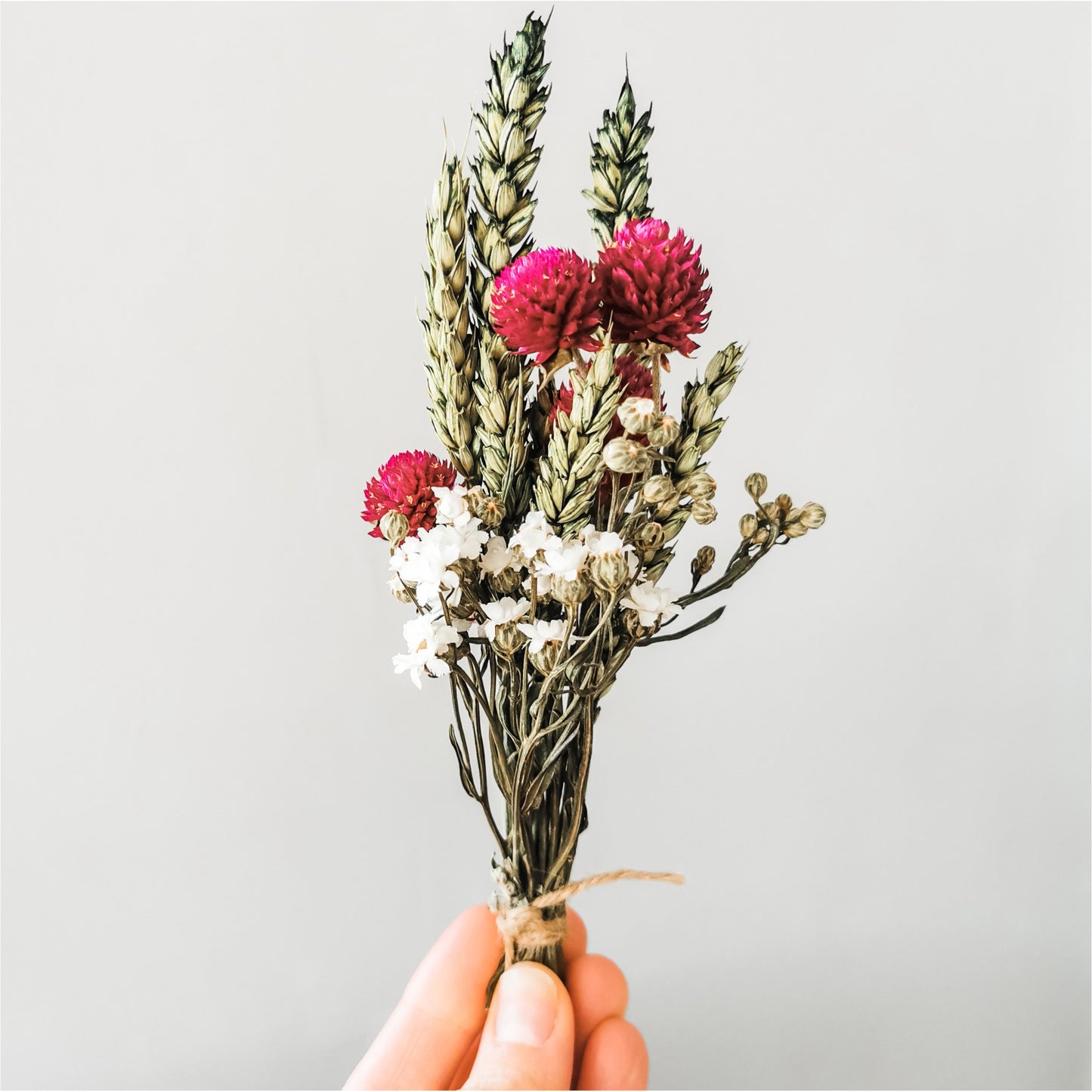 Dried Wild Flower Posy - add flowers to your gift box from Out of the Box Gifts