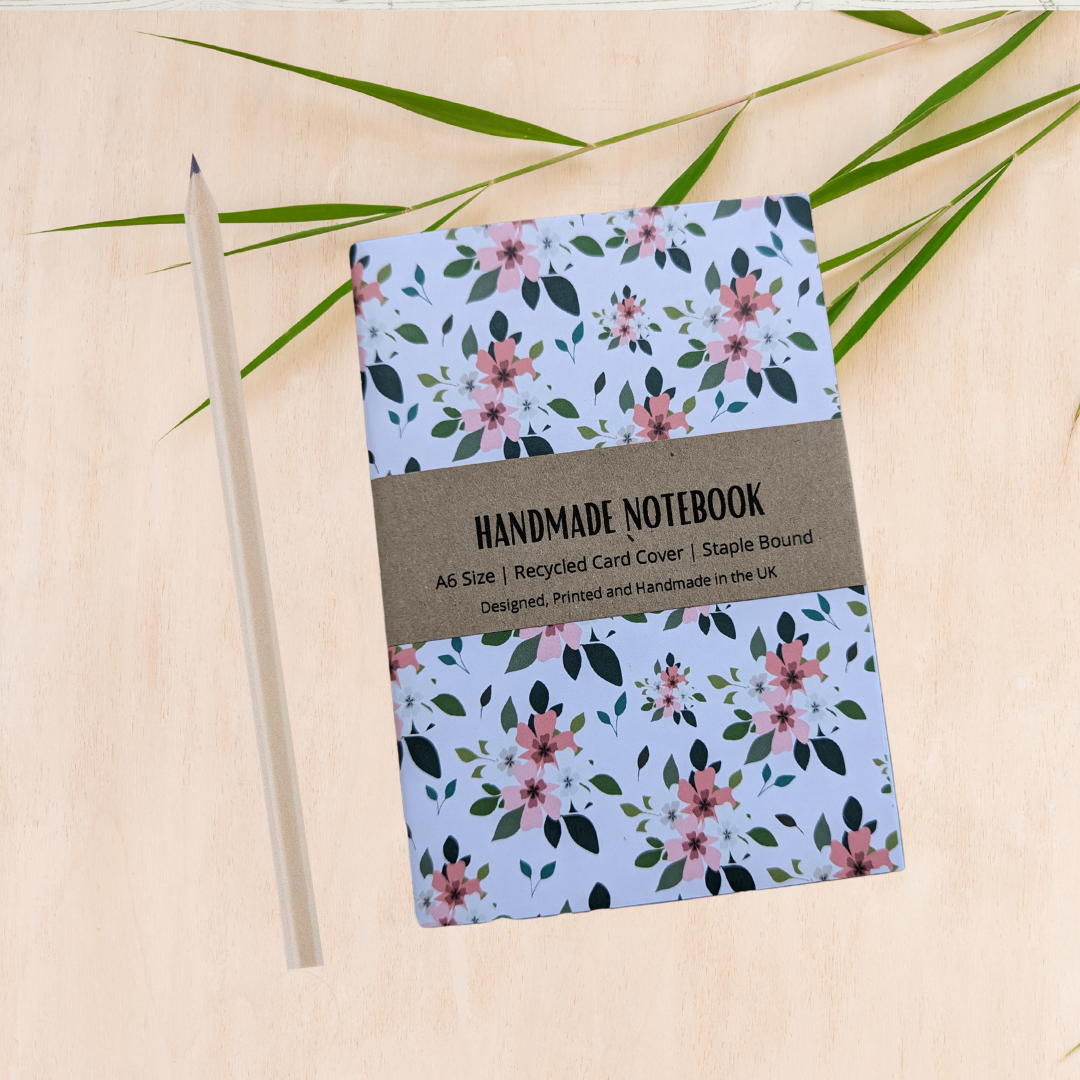 Floral Notebook - buy at Out of the Box Gifts